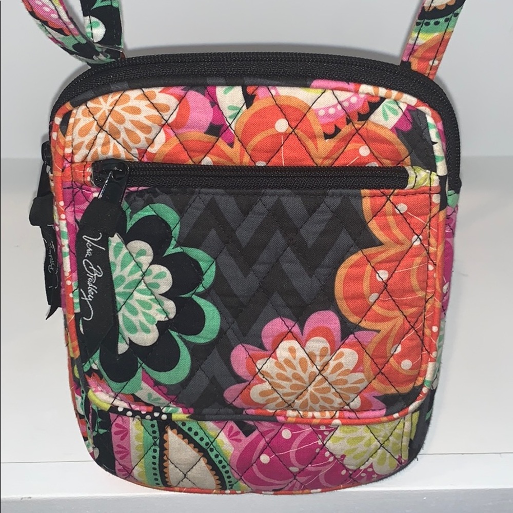 Vera Bradley Mini Hipster Purse Ziggy Zannia